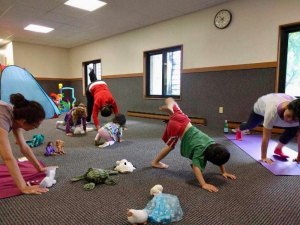 R. I. Parents' Network, Busy Building Stronger Families RIPN Yoga